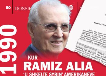 1989-1990, kur Ramiz Alia ‘u shkelte syrin’ amerikanëve