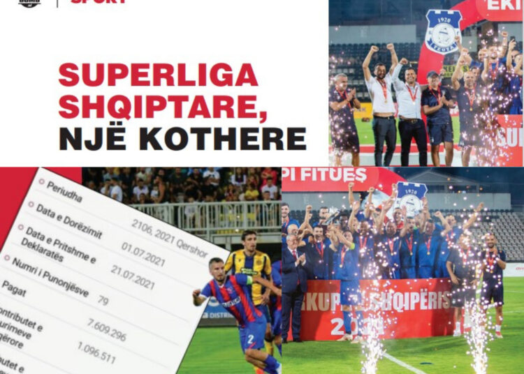Superliga Shqiptare, Një Kothere