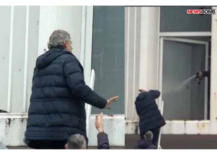 Fatmir Merkoçi: Me plumb në kokë, mbi shkallë për të folur me Bashën
