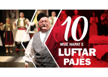 10 mijë hapat e Luftar Pajës, artisti që frymëzon pa ndalur
