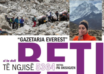 “Gazetarja Everest”, si ia doli BETI të ngjisë 5364 metra pa oksigjen