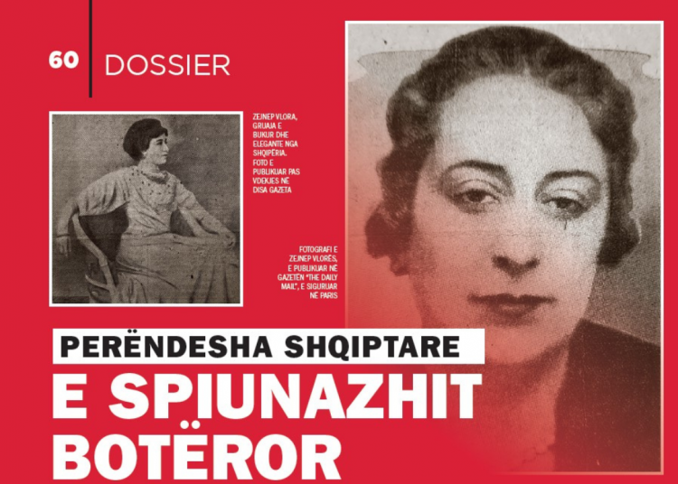 Perëndesha Shqiptare e Spiunazhit botëror, historia e panjohur e Zejnep Vlorës