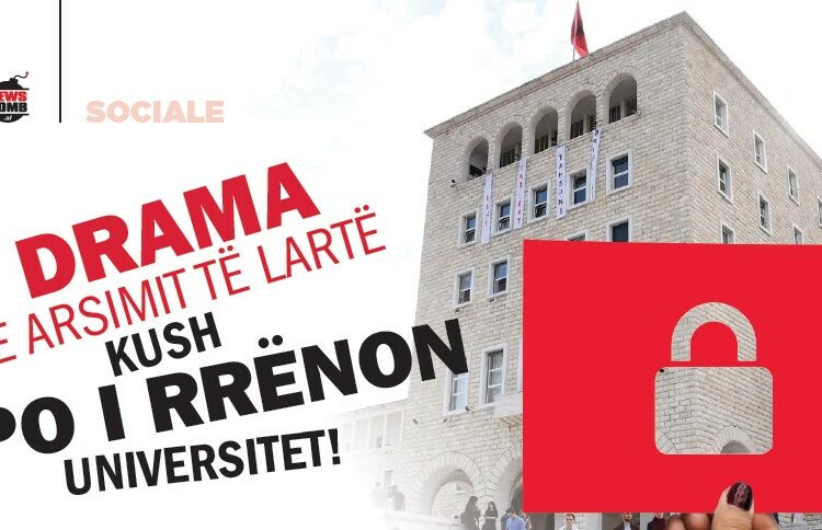 Drama e arsimit të lartë, kush po i rrënon Universitet!