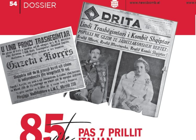 85 vite pas 7 prillit Italian, si e pritën shqiptarët pushtimin