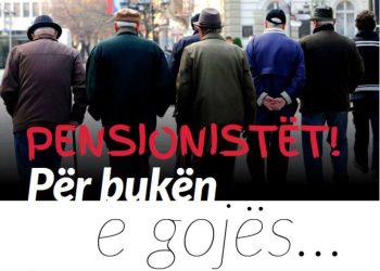 Pensionistët! Për bukën e gojës…