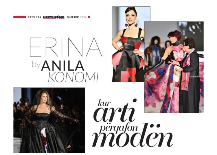 “Erina by Anila Konomi”, kur arti përqafon modën